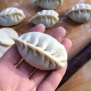 小时候的味道一一水芹菜饺子的做法 步骤18