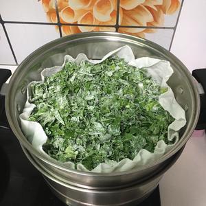 芹菜叶麦饭的做法 步骤10