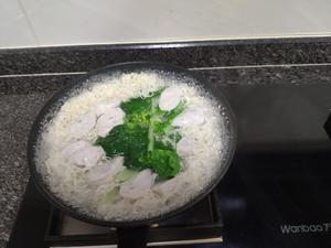 鸡蛋肉丸青菜汤面的做法 步骤10