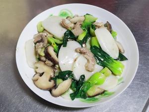 青菜炒肉丝&菜汤肉丝面&青菜肉丝炒年糕的做法 步骤18