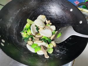 青菜炒肉丝&菜汤肉丝面&青菜肉丝炒年糕的做法 步骤17