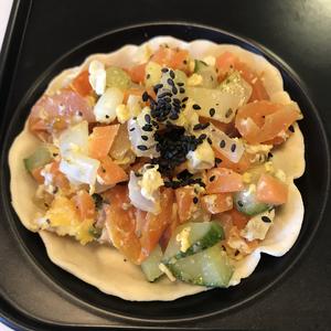 八寶米素燒賣/海鮮燒麥<;蒸/煎/抱蛋燒賣>;素/蝦仁餛飩<;上湯>;素/芹菜牛肉餃子<;蒸/煎餃/水餃/煎餃抱蛋>; 素/蝦仁小籠包<;蒸/煎小籠包/抱蛋小籠包>;/烤包子的做法 步骤44