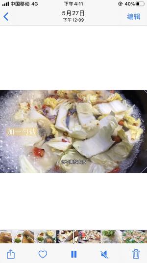 爆好吃鸡胸肉白菜炖粉条的做法 步骤10