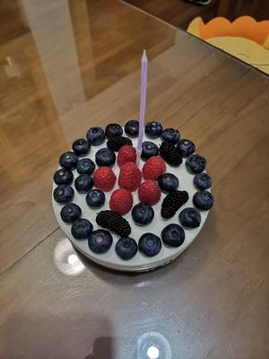 无糖极简芝士生日蛋糕的做法 步骤15