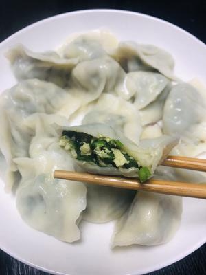 韭菜鸡蛋素饺子（附韭菜不出水绝招）的做法 步骤20