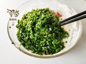 香煎韭菜腊肠饼「口感佳零厨艺易操作的快手早餐饼」的做法 步骤4