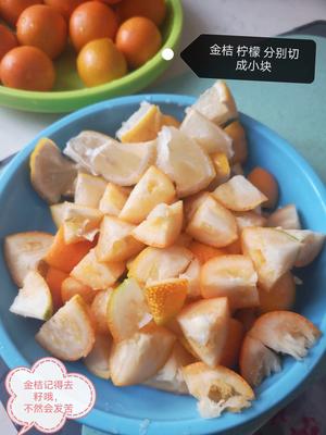 止咳化痰金桔柠檬膏的做法 步骤3