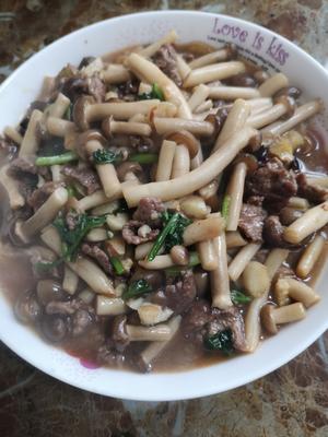 杏鲍菇炒牛肉改进版的做法 步骤10