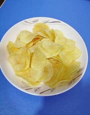 自制炸薯片，学会以后再也没买过薯片的做法 步骤17