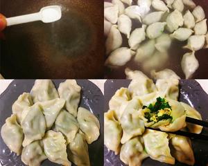 快手韭菜鸡蛋饺子韭菜不出水操作的做法 步骤11