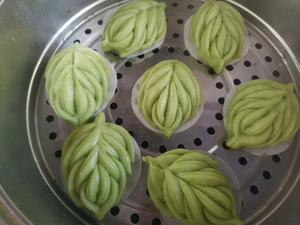 菠菜柳叶馒头的做法 步骤13