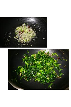 菠菜炒鸡蛋的做法 步骤6