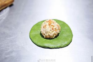 菠菜金枪鱼面包的做法 步骤16