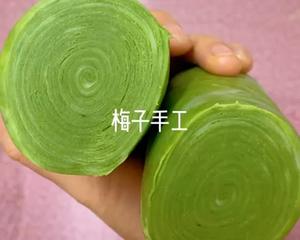 彩酥～菠菜千层酥的做法 步骤17