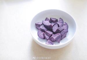 紫薯蜜豆小吐司的做法 步骤1