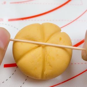 南瓜紫薯糯米糍的做法 步骤8