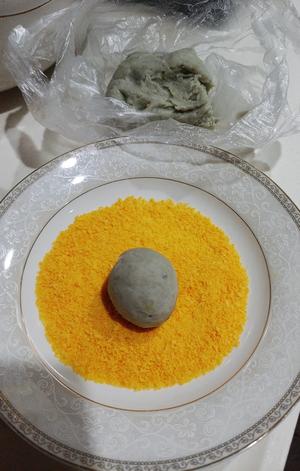 番薯饼（不粘锅及空气炸锅）的做法 步骤6