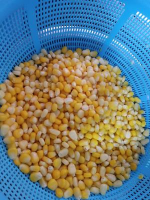 玉米胡萝卜炒肉沬的做法 步骤4