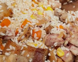 芋头焖饭的做法 步骤7