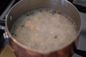 【芋泥锅饼/香芋豆腐饭/芋头粥】附铸铁锅蒸饭法的做法 步骤5