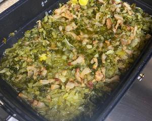 清明粿（雪菜肉笋馅儿）的做法 步骤6