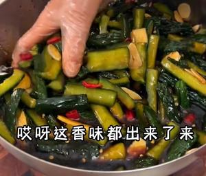 黄瓜辣椒小菜 黄瓜咸菜洋白菜酱油咸菜笋油咸菜的做法 步骤10