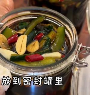 黄瓜辣椒小菜 黄瓜咸菜洋白菜酱油咸菜笋油咸菜的做法 步骤11