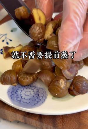 杂粮粘豆包紫米大福 粥 紫米饭团山药水果糕 休闲的做法 步骤7