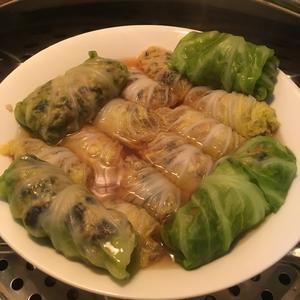 白菜卷cabbage roll的做法 步骤8