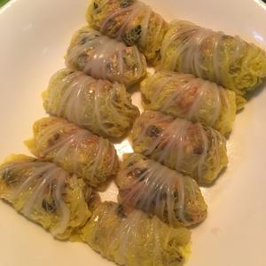 白菜卷cabbage roll的做法 步骤6