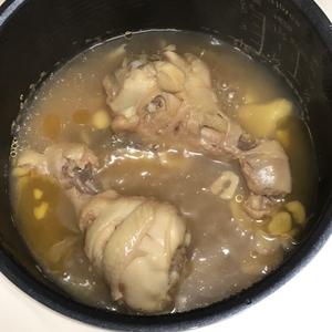 电饭煲莴苣金针菇炖鸡腿—鲜掉眉毛的做法 步骤9