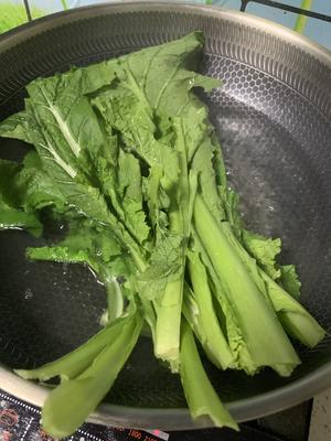 小白菜土豆片的做法 步骤3