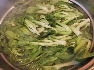 熊熊白白-油菜香菇水饺的做法 步骤6