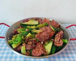 蒜香牛肉生菜沙拉的做法 步骤9