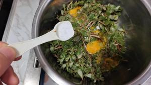 马齿苋菜饼的做法 步骤2