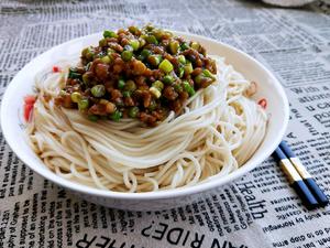 蒜苔肉酱拌面(打卤面)的做法 步骤7