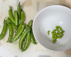 辅食【紫甘蓝豌豆泥】的做法 步骤1