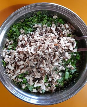 【空心菜虾肉馄饨馅】的做法 步骤8