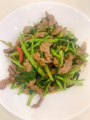 牛肉空心菜的做法 步骤8