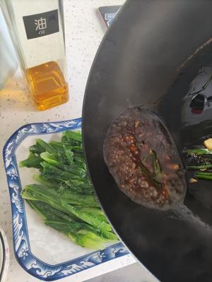 白灼油麦菜的做法 步骤7