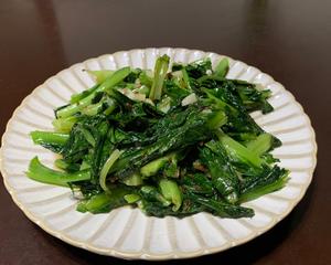 红葱酱炒油麦菜的做法 步骤7