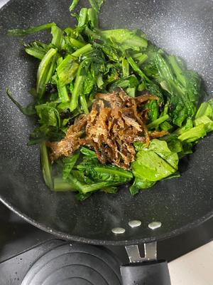 豆豉鲮鱼油麦菜的做法 步骤12