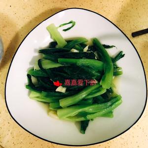 蒜炒油麦菜的做法 步骤9