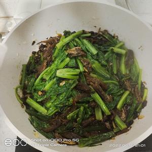 K8 豆豉鲮鱼油麦菜的做法 步骤8