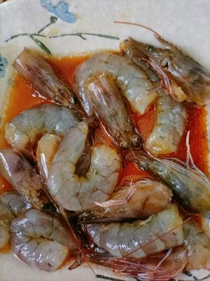 豆豉鲮魚?，蝦仁炒油麦菜的做法 步骤2