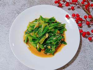 蒜蓉油麦菜的做法 步骤6