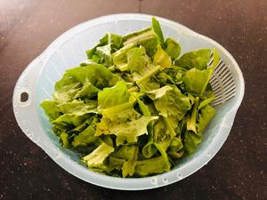 31#清淡型豆豉鲮鱼油麦菜的做法 步骤6