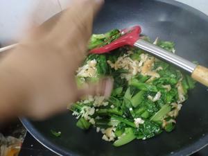 健康小炒系列-蒜香豆泡油麦菜的做法 步骤11