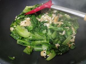 健康小炒系列-蒜香豆泡油麦菜的做法 步骤10