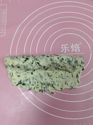 ?春日美味❗️荠菜贝果❗️不可错过的咸口贝果的做法 步骤8